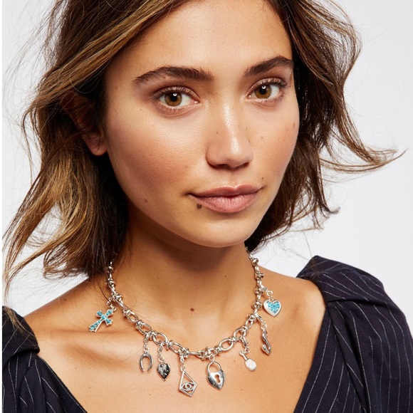 Free People Mix N Match Charm Necklace